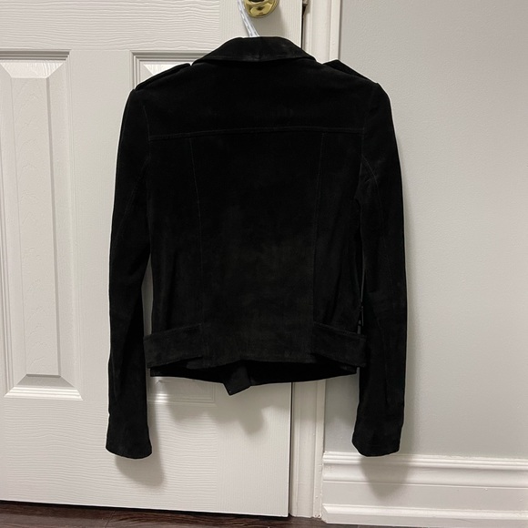 Bagatelle suede leathet biker jacket - Picture 6 of 7